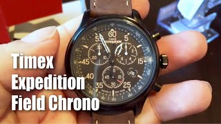 Timex T499059J Expedition Field Chronograph Watch [upl. by Ahsiel]