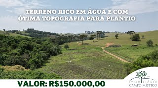 TERRENO A VENDA NO SUL DE MINAS RICO EM ÁGUA  DISPONÍVEL [upl. by Gerdi]