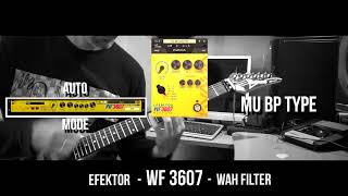 Introducing Efektor WF3607  6 types of Wah Filter [upl. by Gunilla]