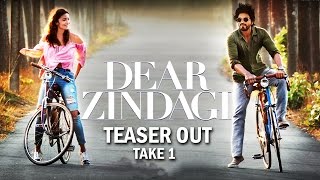 Dear Zindagi TEASER Out  Shahrukh Khan  Alia Bhatt [upl. by Auqenwahs]