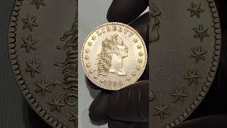 MILLIONS 1794 1 Flowing Hair Dollar coin americancurrency rare history silver [upl. by Oeramed794]