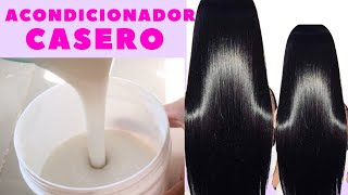 ACONDICIONADOR CASERO 100 NATURAL CON MAIZENA ARROZ Y SABILA PARA TODO TIPO DE CABELLO 😍paso a paso [upl. by Clie]