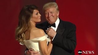 President Trump First Lady Melanias First Dance [upl. by Horatia]