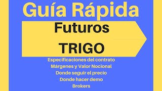 GUIA RAPIDA FUTUROS TRIGO [upl. by Nudnarb]