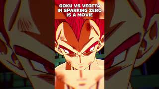 Goku VS Vegeta In DRAGON BALL SPARKING Zero Is A MOVIE dragonballsparkingzero dbz goku vegeta [upl. by Cr]