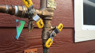 How To Quick Drain Your Sprinkler System [upl. by Adnalra]