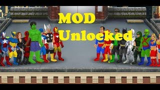 Super City Superhero Sim Mod Apk  Full Unlocked [upl. by Euqnom]