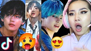 CALLING ALL TAE STANS BEST KIM TAEHYUNG TIKTOK COMPILATION 🥵  REACTIONREVIEW [upl. by Gillmore]