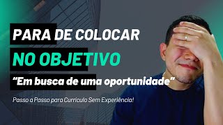 Como Fazer Currículo Para Primeiro Emprego [upl. by Juanita78]