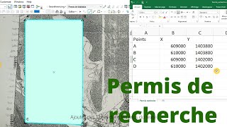 Cartographier un Permis de recherche [upl. by Tdnerb]