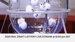 2024 NHL DRAFT LOTTERY LIVE STREAM [upl. by Aneek]