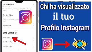 Come sapere chi visualizza il tuo profilo Instagram 2022  Chi visualizza il mio profilo Instagram [upl. by Meaghan384]