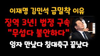 검찰 위증교사 징역3년 이재명대선출마 막힌다 궁지 몰렸다 침대축구 끝났다누리pdtv [upl. by Honebein]