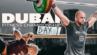 Dubai Fitness Championship 2023 Day 1 Event 1 and 2 [upl. by Ennairac]