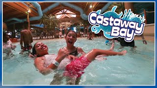 Castaway Bay fun Cedar Points indoor water Park Sandusky Ohio [upl. by Florella165]