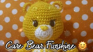 Care Bear Funshine 🌞 carebear carebear crochet [upl. by Lyrak539]