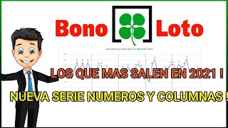 Números que mas salen en BONOLOTO 2021  👨🏼‍🎓👩🏼‍🎓📊 Bonoloto [upl. by Younglove]