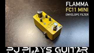 Flamma FC11 Mini Envelope Filter Demo and Review [upl. by Eirak232]