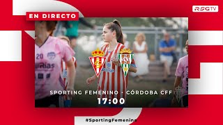 Sporting FemeninoCórdoba Femenino [upl. by Scutt]