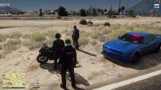 DOJRP Bikers Ambush SAHP During Pursuit [upl. by Melburn]