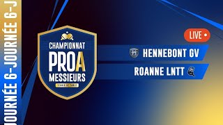 PRO A MESSIEURS  J6  HENNEBONT GV vs ROANNE LNTT [upl. by Nwahsar]