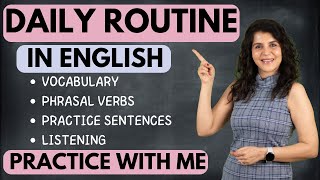 How To Talk About Your Daily Routine In English  Vocabulary  English Speaking Practice  ChetChat [upl. by Hilly]