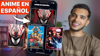 5 Aplicaciones para VER ANIME GRATIS en ESPAÑOL LATINO 🍿 [upl. by Felicidad]