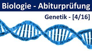 Biologie Abiturprüfung 2024  Aufgaben Genetik 22  Abitur Biologie 416 [upl. by Daahsar995]