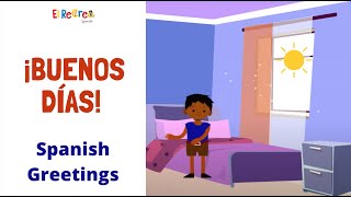 ¡Buenos días Learn Spanish greetings [upl. by Ima]