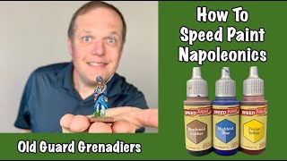 EASY PAINTING FOR NAPOLEONICSImperial Old Guard Miniatures [upl. by Page754]