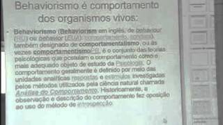 Behaviorismo Radical de Skinner Comportamento Humano e Criminalidade [upl. by Esbenshade]