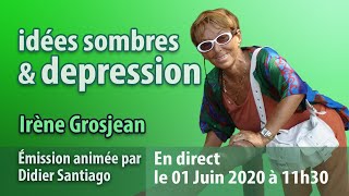 Idées sombres et dépression avec Irène Grosjean [upl. by Hewett]