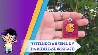 Testando a Resina UV da Redelease [upl. by Lynett138]