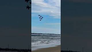 Blue Angels performing at 2023 NAS Oceana Air Show Virginia Beach [upl. by Ball]