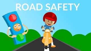 Road Safety video  Traffic Rules And Signs For Kids  Kids Educational Video [upl. by Svend]