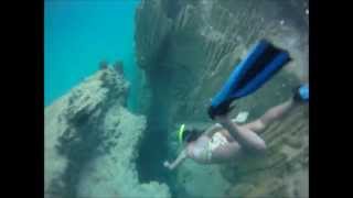 Freedive in Kayangan Lake and Barracuda Lake in Coron Palawan GOPRO [upl. by Aridaj]