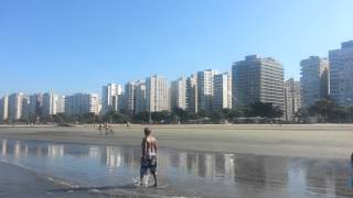 1942016 Bom dia Santos Prédios tortos [upl. by Cattier]