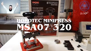 Horotec MiniPress MSA07 320  EpNo159 [upl. by Eeryn370]