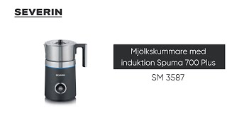 Severin Mjölkskummare med induktion Spuma 700 Plus SM 3587 [upl. by Giddings]