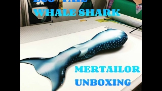 UNBOXING Mertailor ecotail WHALE SHARK [upl. by Donnenfeld]