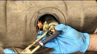 How to Remove your Fuel Pump  Sending Unit [upl. by Mylor]