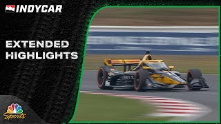 IndyCar EXTENDED HIGHLIGHTS Grand Prix of Portland qualifying  82424  Motorsports on NBC [upl. by Gaul]