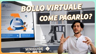 Come pagare limposta di bollo virtuale sul sito dellAgenzia delle Entrate [upl. by Neehcas952]