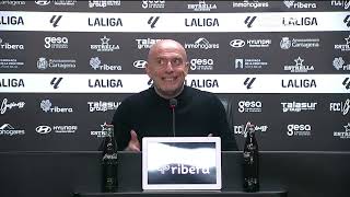 Rueda de prensa FC Cartagena vs FC Andorra [upl. by Emmey]