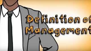 Definition of Management [upl. by Ladnik]