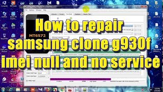 How to repair samsung clone g930f imei null and no service [upl. by Wolsky965]