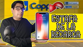 ESTAFA DE LA RECARGA CUANDO COMPRAS UN CELULAR EN COPPEL LIVERPOOL ELEKTRA WALMART SAM´S [upl. by Galatia86]