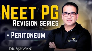 NEET PG SERIES PERITONEUM [upl. by Ward]