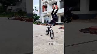 ভয়ংকর চ্যালেঞ্জ😱😱 reels shots shorts stunt cycle cycleingstuntcycle ytshorts viralshorts [upl. by Brunelle886]