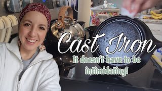 How to Season Cast Iron  Cast Iron Tips [upl. by Agna205]